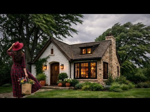 Modern Cottage | Windy Afternoon in a Cozy European Cottage