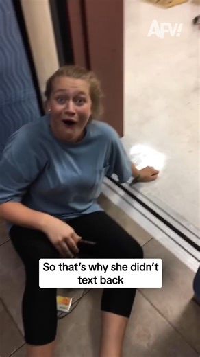 America's Funniest Home Videos on Instagram: "How's the signal down there? 🤳 #afv #fail #funny"