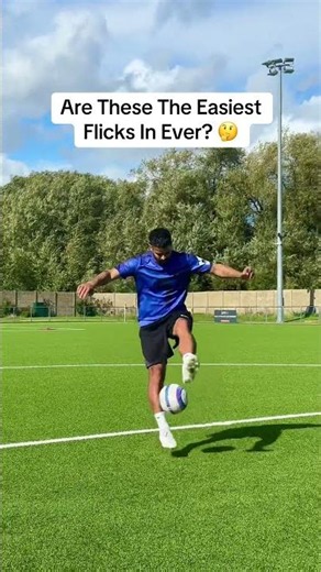 Easiest Flick Ever?⚽️👀 #football #soccer #footballfreestyle #skills