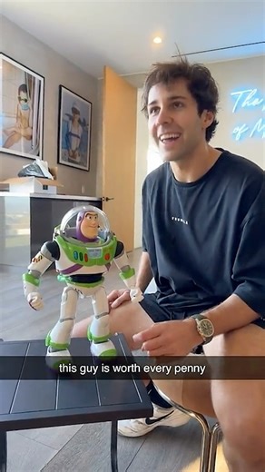 One of the most exciting unboxings I had! #unboxing #actionfigure #buzz | David Dobrik