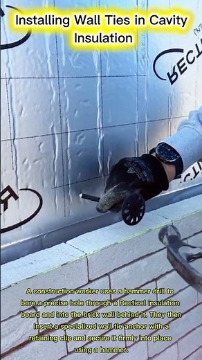 Precision and Power: Drilling and Anchoring Insulation