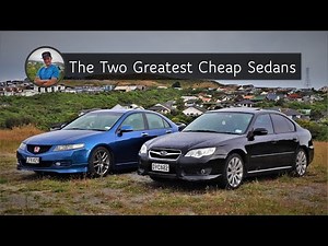 Subaru Legacy 3.0R vs Honda Accord Euro R