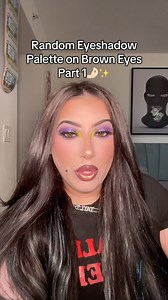7.4K views · 5.4K reactions | Random eyeshadow palette chooses my makeup! @meltcosmetics #makeuplover #makeup #makeuptutorial #meltcosmetics | Taggedbeautyy | Facebook