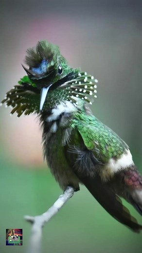 50 reactions · 8 comments | Festive coquette (Lophornis chalybeus)...