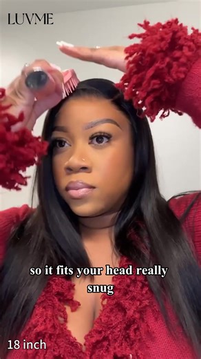 "No more itchy, fake wigs! "🙅‍♀️ Luvme's All-Day Comfort™ Yaki-Straight looks 100% natural. 👌 ✔ Glueless Comfort - no itching, just slayage ✔ 7x6 HD Lace - melts into your hairline ✔ Breathable & Lightweight – Stays cool all day ✔ Adjustable Fit – Comfort that keeps up with you 👉 Limited stock – get yours now: https://bit.ly/3Y1iJiI Video is by our lovely hair queen: @rhondasole | Luvme Hair