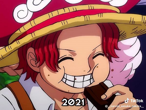 The Evolution of Shanks in One Piece