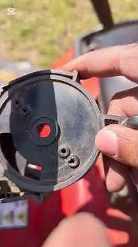 Craftsman T240 easy Throttle cable fix without removing the steering wheel or chassis