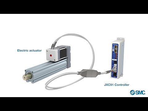 Single Axis Step Motor Controller with EtherNet/IP, JXC91 Series