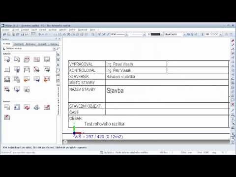 Allplan 2015 - Jak si vytvořit vlastní rohové razítko