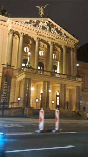 Prague streets at night #prague #europe #travel #holidays #Nationalmuseum #czechtourism #praguecity