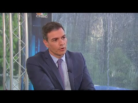 Watch CNBC's full interview with Spain's PM Pedro Sanchez from Davos