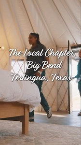 Glamp & stargaze at this luxury retreat in Big Bend, Texas