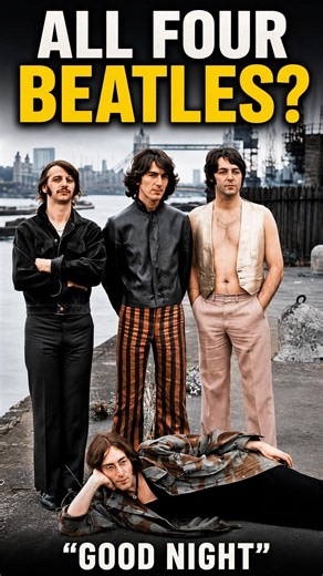 What If All Four Beatles Sang “Good Night”? | 4-Part Harmony? #shorts