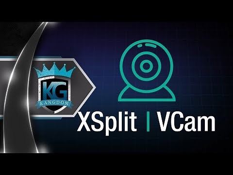 How to Use Xsplit Vcam!