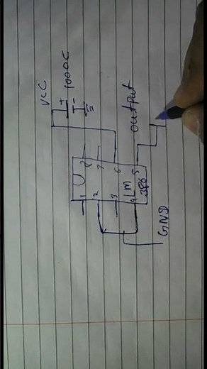 how to make very simple amplifier by ic lm386