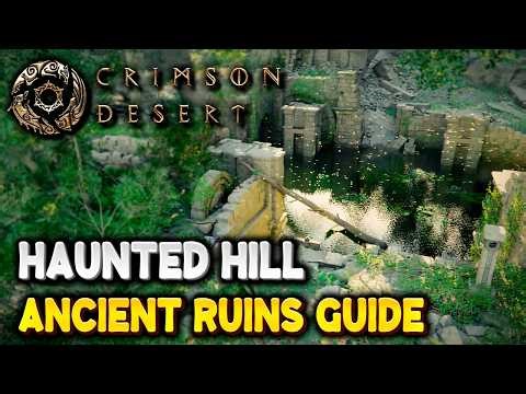 Crimson Desert HAUNTED HILL RUINS Puzzle Solution (Ancient Ruins Guide)