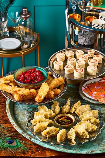 Mozzarella Dippers with Spicy Tomato Jam