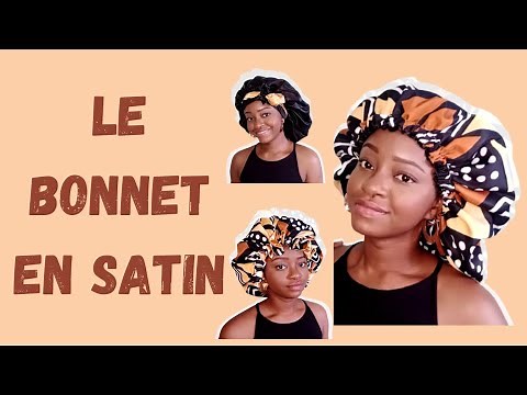 COMMENT RÉALISER LE BONNET EN SATIN | DIY\\Tuto Facile[3 en 1]