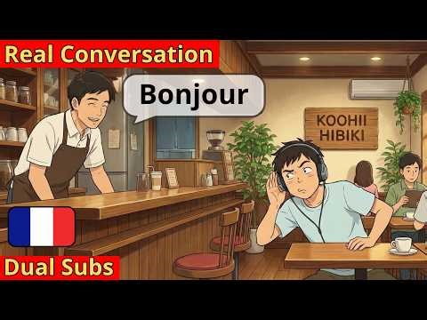 Asking Someone To Repeat #2 | 8 Short French Conversations | French for Beginners | A1-A2-B1