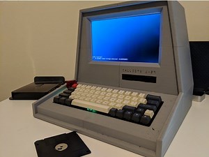 Raspberry Pi Retro Computer #piday #raspberrypi #3DPrinting @Raspberry_Pi
