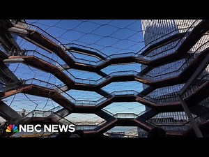 The Vessel reopens in Manhattan with steel mesh barriers as safety measure