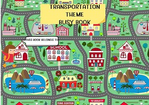 Vehicle, Car, Truck, Plane, Transportation, Busy Book - Etsy UK