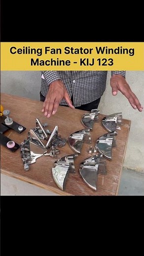 Ceiling Fan Winding Machine (KIJ 123 stator rewinding machine) Full Review, Price & Features