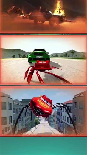 Lightning McQueen Color Battle 🔥💨 – Epic Racing War! ⚡💥