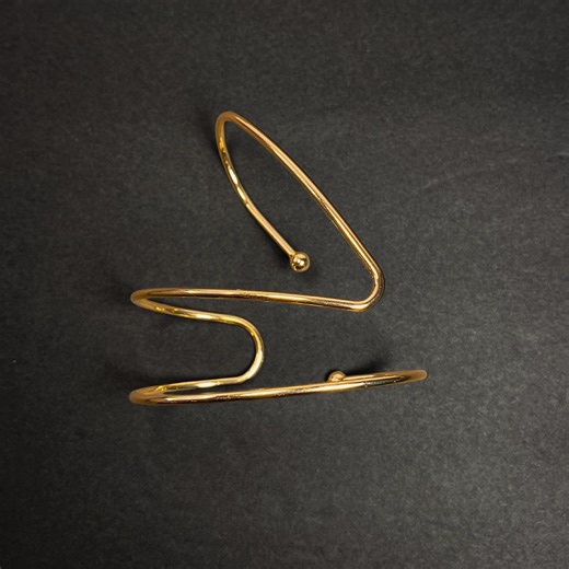 Gold Hand Bangle Bracelet | Hand Chain Jewelry | Minimalist Statement Hand Bracelet | Gift for Her - Etsy