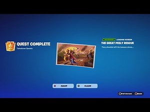 (LIMITED-TIME) Get This FREE Loading Screen In Fortnite NOW, Here's How! (The Great Peely Rescue)