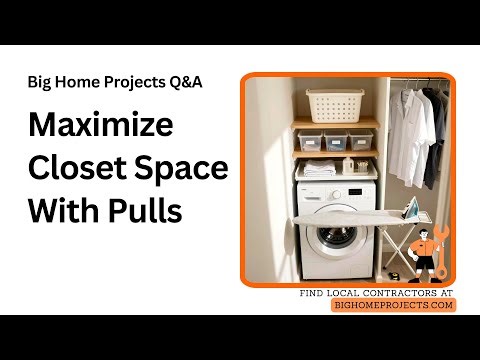 Stackable Shelf Pull-Out Folding Solution for Closets