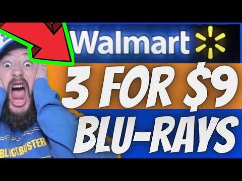WOW! 3 FOR $9 BLU-RAYS AT WALMART!!