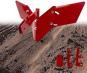Amazon.com : 15683 Hiller-Furrower Kit Rear Tine Rototillers Fit for Large and Small Areas of Land Cultivation, Adjustable Wings, Three Kinds of Connection - Including Installation Accessories : Patio, Lawn & Garden