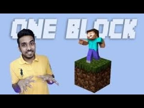 Minecraft one Block challenge video
