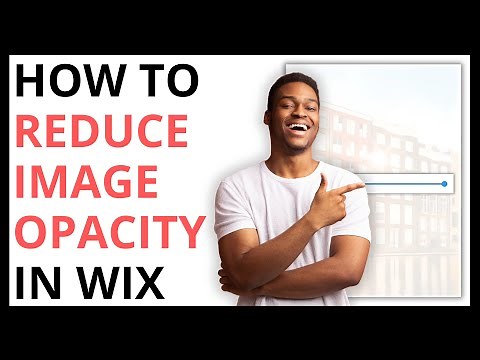 How to Reduce Image Opacity in Wix [QUICK GUIDE]