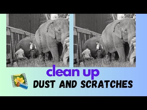 Restore archive clips. Remove dust and scratches.