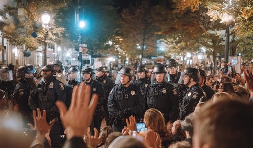 Woke mob confronts police in D.C. streets amid Trump crackdown