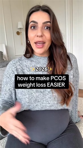 This is how we’re making PCOS weight loss simpler in 2026. ✨ 🤦🏻‍♀️ I learned the hard way that skipping meals, living on coffee, overtraining, and ignoring my sleep schedule only made my symptoms worse. What changed everything was slowing things down, eating real balanced meals, lifting weights the right way, and actually letting my body recover. I’ve put all of these habits with step-by-step guides and videos of me doing them along with some extra tools in our 4-Week Meal & Workout Kit! So yo