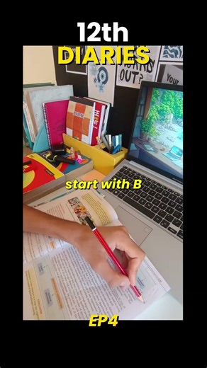 After School Study Routine in Class 12 📚