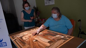 VIDÉO. Une tovertafel ou «table magique» pour stimuler les aînés à l’Ehpad Les Peupliers de Sedan