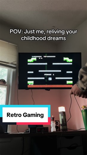 So much fun all week playing all my favorite 80s and 90s games on this mini retro system. #retrogaming #nostalgiagaming #gamingconsole #onsale #christmasgiftidea