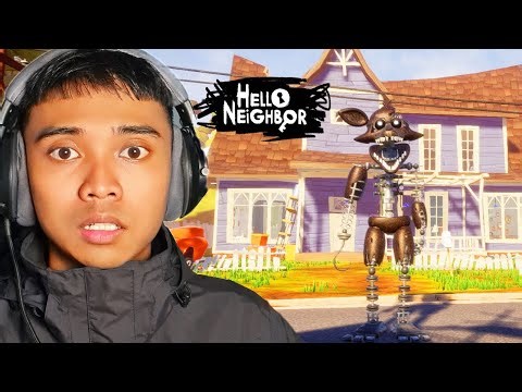 Hello Neighbor Tapi Mod Foxy Five Night at Freddy's