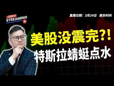 美股没震完？！特斯拉蜻蜓点水？#美股 #特斯拉 #META #NVDA #股票分析
