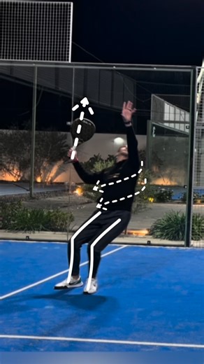 Mohamed Elshorbagy on Instagram: "The Secret of a Powerful Smash 💥 • A powerful padel smash starts with the correct loading position. • Bend your knees while rotating the hips and torso backward to store energy. • Release that energy quickly by extending the legs and rotating the body forward. • Aim to hit the ball at the highest contact point. • Key takeaway: Smash power comes from the speed of transition from loading to acceleration, not just knee bend. ‎#padel #padeltraining #padeltips #pade