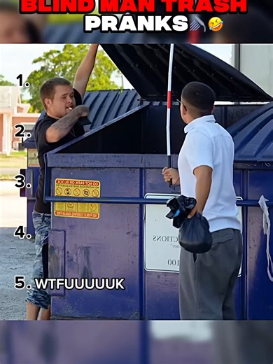 Top 5 Blind Man Trash Pranks Ranked