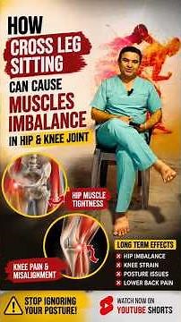 ⚠️ Your Sitting Habit May Be Triggering Back, Hip & Knee Pain!