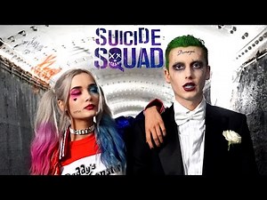 The Joker SUICIDE SQUAD Makeup Tutorial ft. Harley Quinn