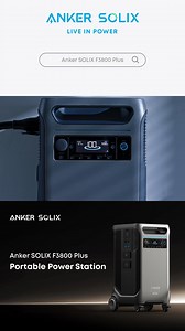 🤩 All-New Anker SOLIX F3800 Plus ⛈️ Long-Lasting Energy for Extreme Weather ⚡️ Plus Outage Power to Outlast | Anker SOLIX