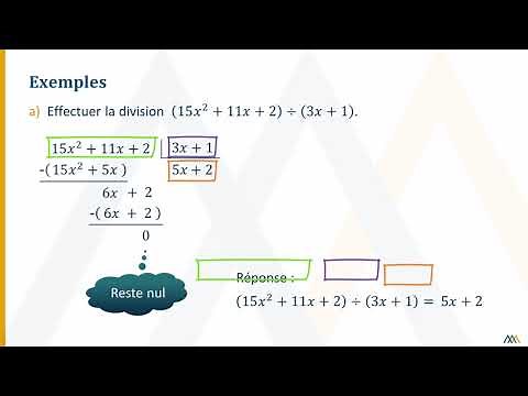 Polynomial division - Euclidean division