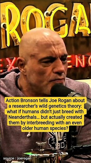 "Action Bronson Shares Neanderthal Origin Theory That Flips Everything | Joe Rogan Clips #joerogan